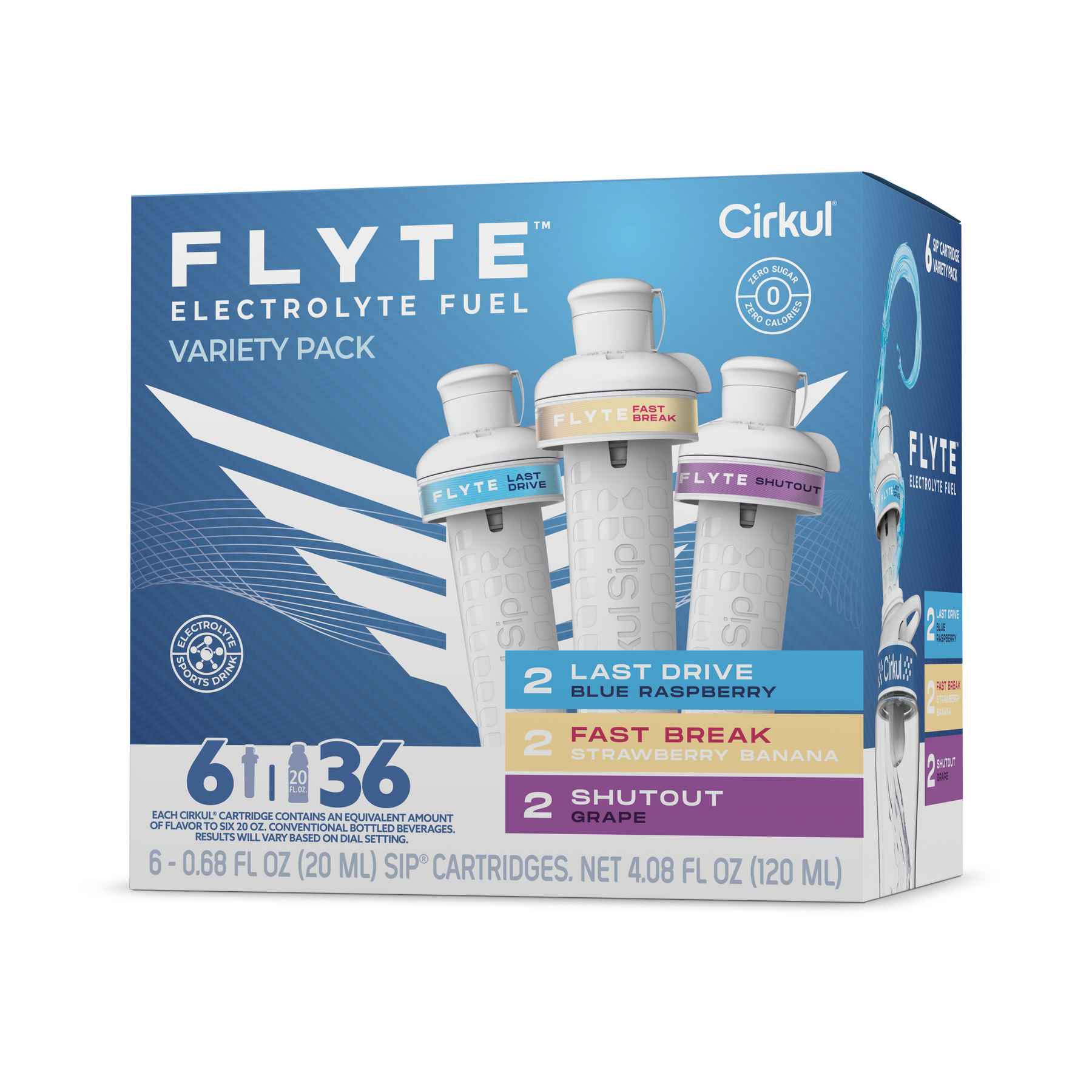 Flyte® 6-Pack Variety Pack - Bright Touch T2