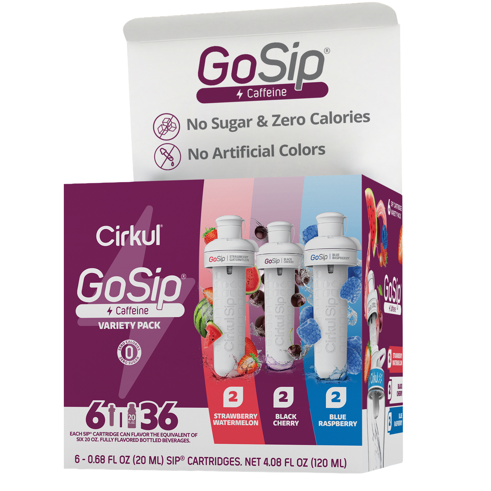 GoSip® 6-Pack Variety Pack - Premium Choice
