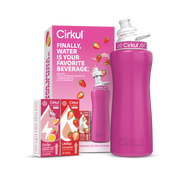 32oz. Hot Pink Stainless Steel Bottle Starter Kit - Classic Pick M2