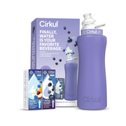32oz. Matte Periwinkle Stainless Steel Bottle Starter Kit - Classic Pick Y8