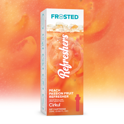 Frosted Peach Passion Fruit Refresher - Easy Set S6