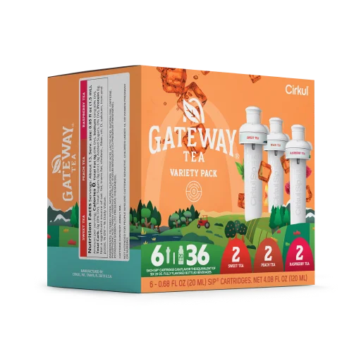Gateway Tea® 6-Pack Variety Pack - Bright Touch U5
