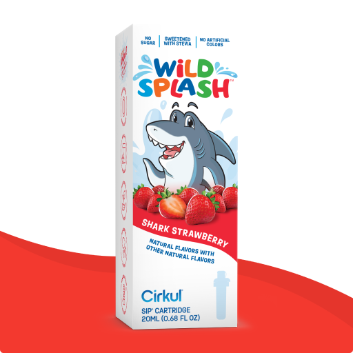 Wild Splash Shark Strawberry - Simple Edit T6