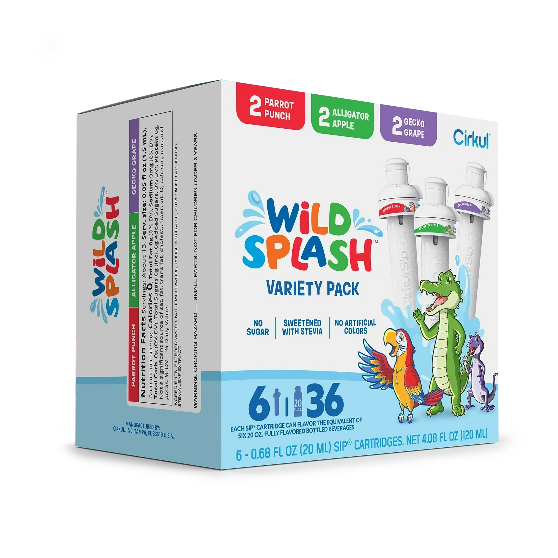 Wild Splash™ 6-Pack Variety Pack - Fresh Ready N1